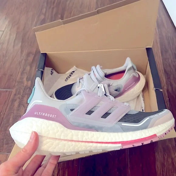 adidas gazelle silver green womens adidas Ultraboost 21 C.Rdy W Halo Silver / Ice Purple / Rose Tone   Sportamore.com